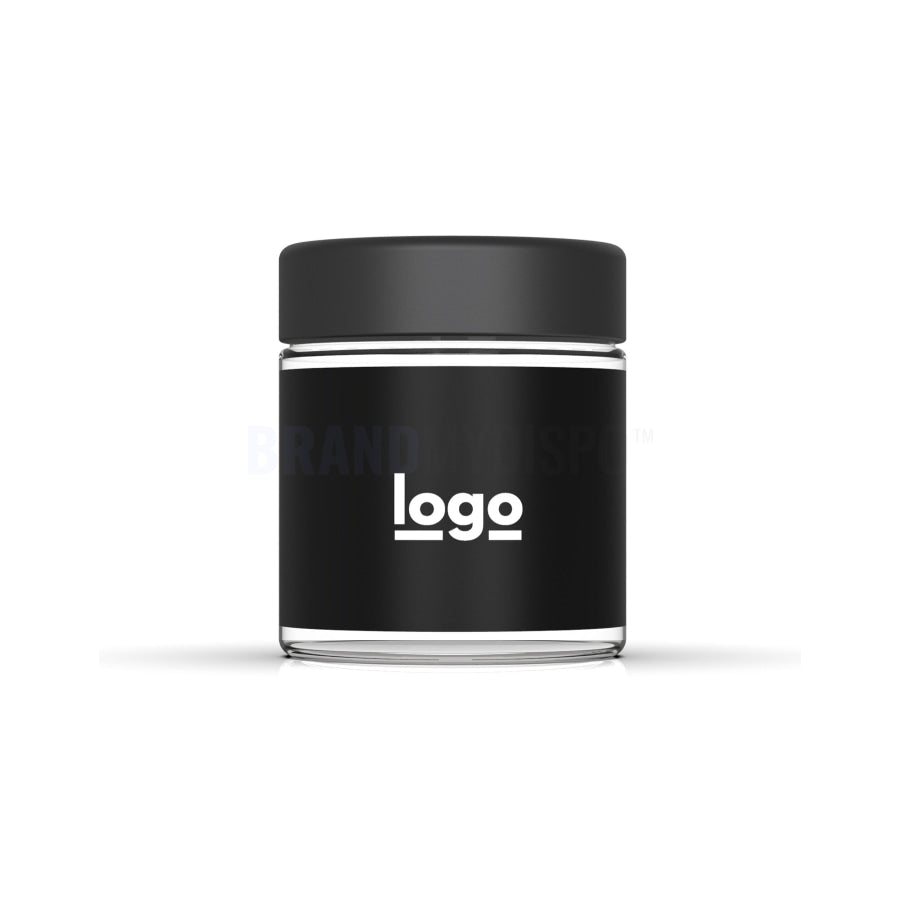 Custom Labeled Plastic Pet Jars - 90Ml (1/8)